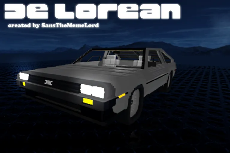 [NOT DONE YET] Delorean Time Machine